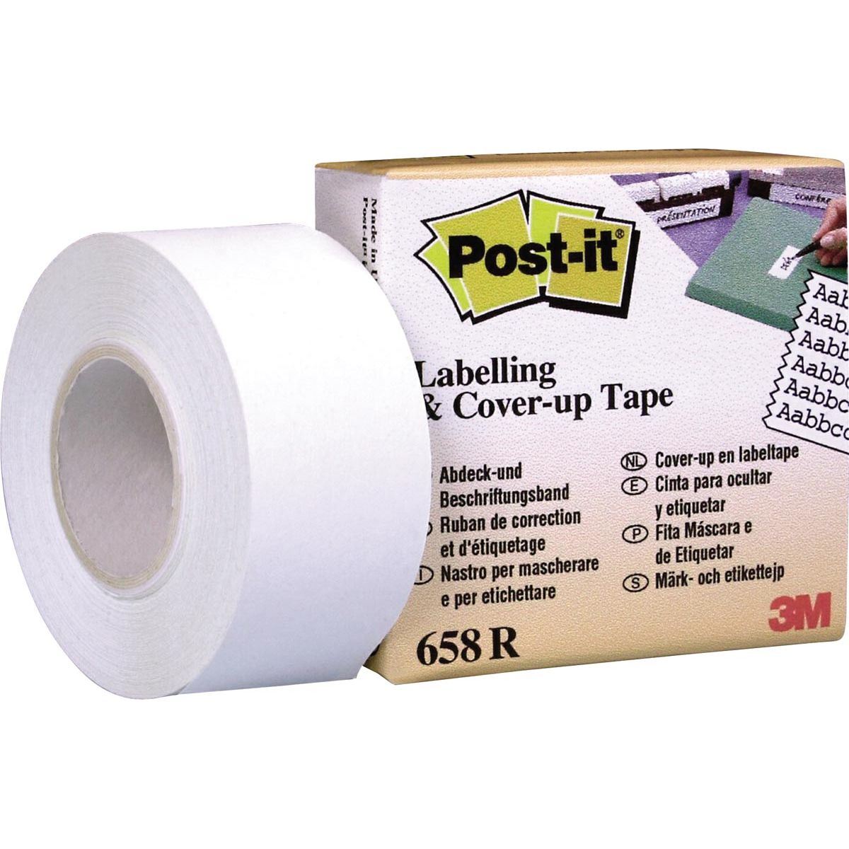 Post-it - Correzione 658R ricarica 25,4mmx18m