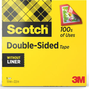 Scotch -  dubbelzijdige plakband ft 19 mm x 33 m