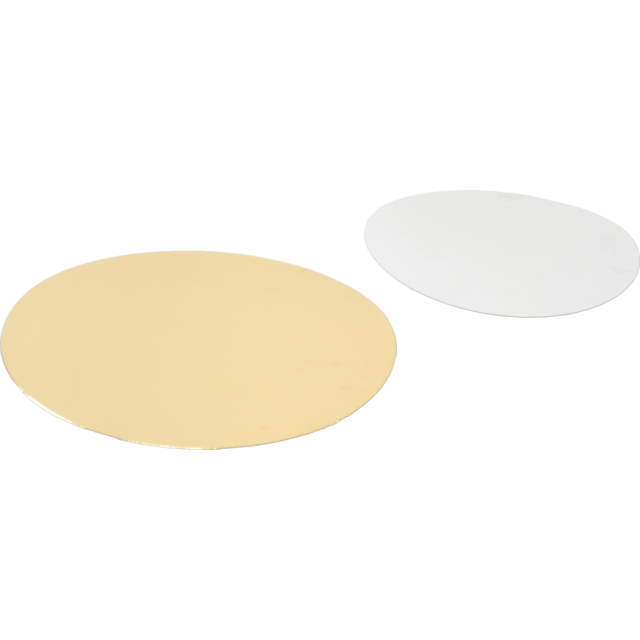 Klika - Rondel | Ø16cm | cartón + PET | oro/plata | 250 piezas