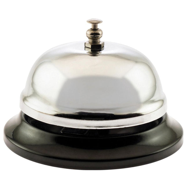 OFFICE products -   receptiebel, uit staal, diameter 85 mm