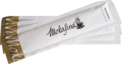 Mokafina - bustine di zucchero in stick 3 g, scatola da 1000 pezzi