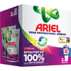 Ariel - Capsules lavantes Professional Formula All-in-1 Color Protect, paquet de 44
