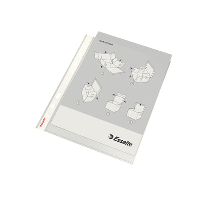 Esselte - perforated Showmap ft A5, made of pp, 6 hole perforation, box of 100 pieces