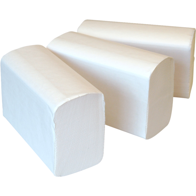 Qleaniq® - Toalla | Múltiples pliegues | 2 capas | papel | 20,6 cm | 32cm | blanco | 3000 piezas