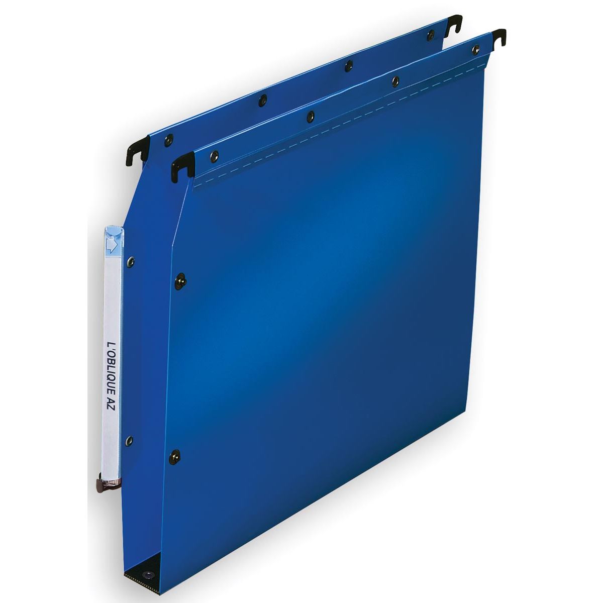 Elba -  L'Oblique hangmappen voor kasten e bodem 30 mm, blauw