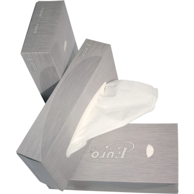Qleaniq® -  Tissue | papier | 21x21cm | wit | 4000 stuks
