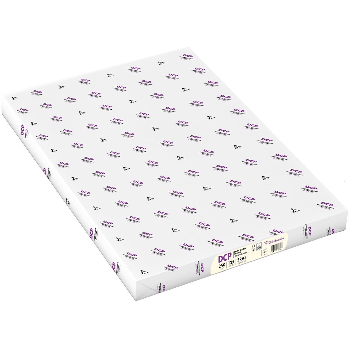 Clairefontaine - DCP presentation paper SRA3, 250 g, ivory, pack of 125 sheets
