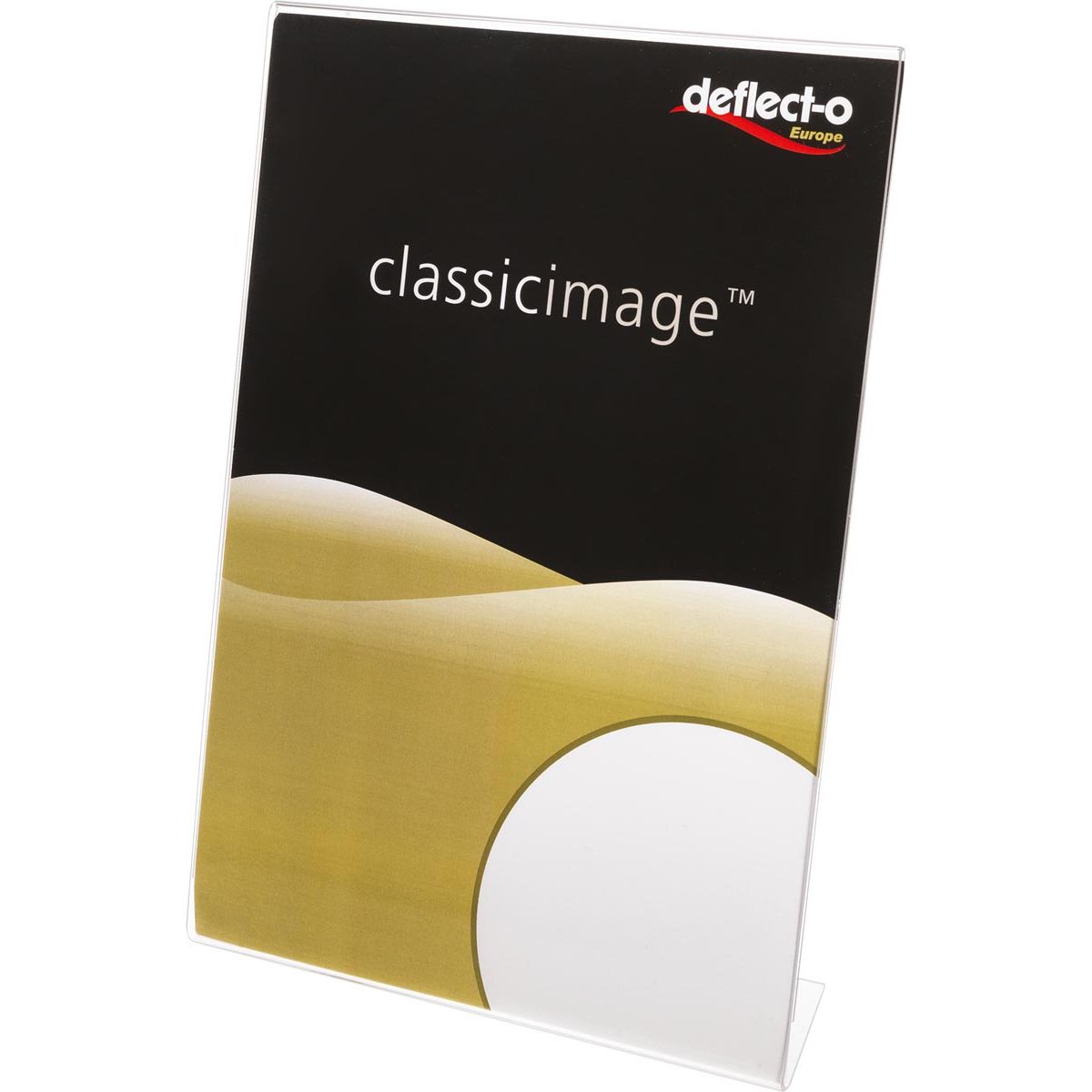 Deflecto - brochure holder L-foot ft A6