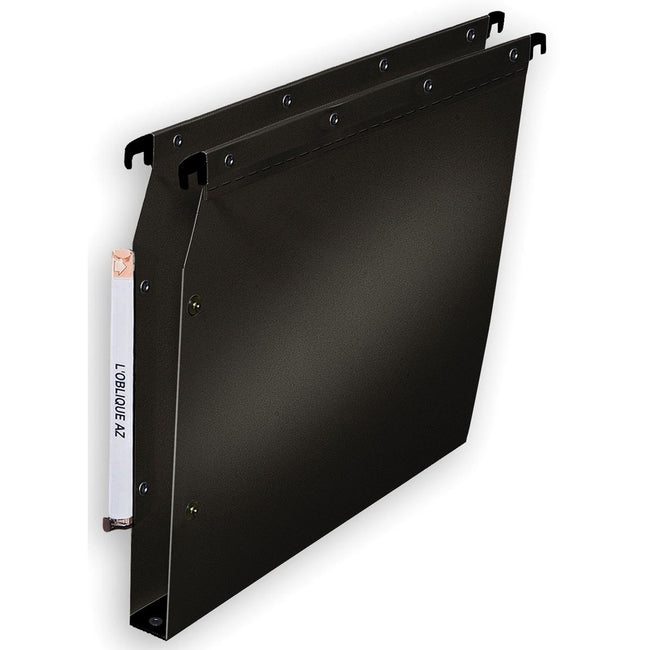 Elba - L'Oblique hanging files for cabinets and bottom 30 mm, black