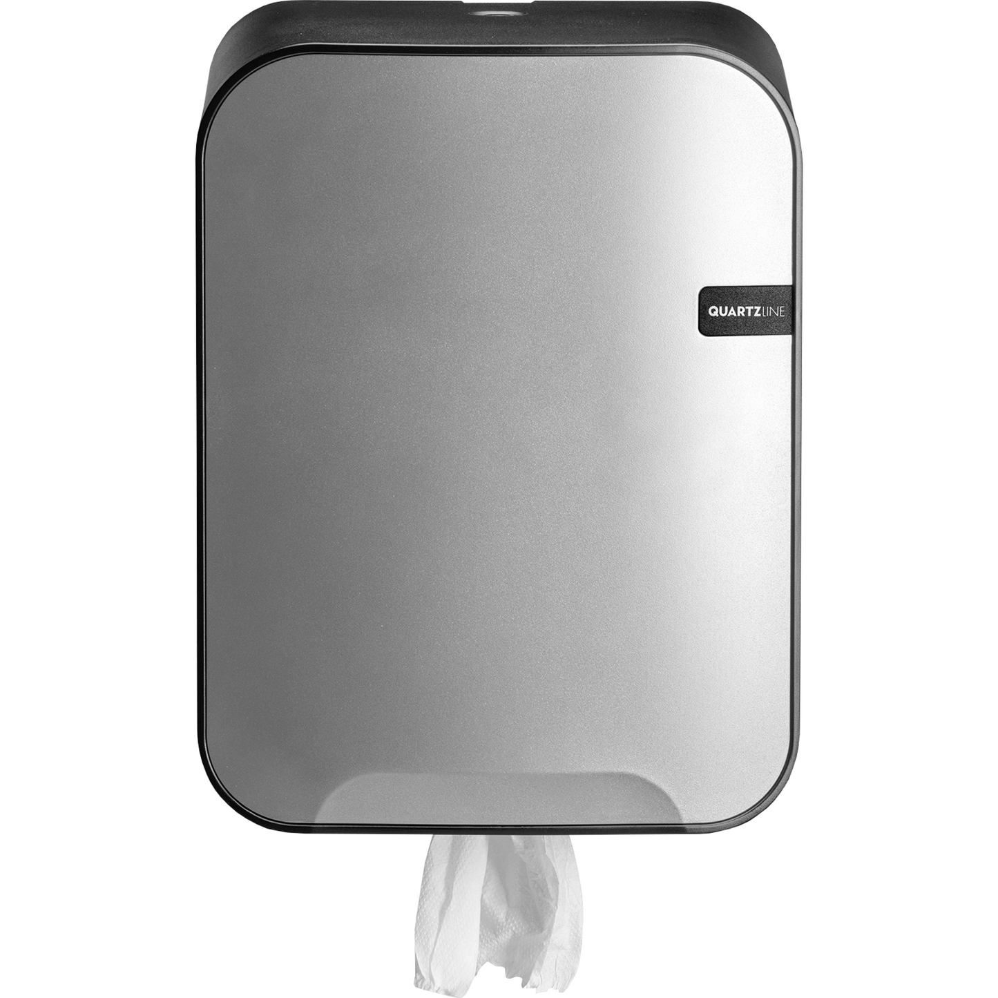 QuartzLine - QuartzLine Poetsroldispenser | Midi | 375x265x222mm | zilver | 1 stuks