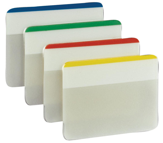 Post -it - Index Strong, Ft 50,8 x 38 mm, pour les fichiers, ensemble de 24 onglets, 4 couleurs, 6 onglets par couleur