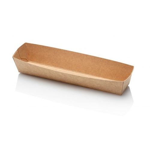 Kraft -  Snackbak  A16 185x35x33mm 50 stuks