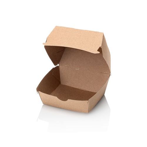 Scatola per hamburger Kraft Small 90x90x70mm 100 pezzi