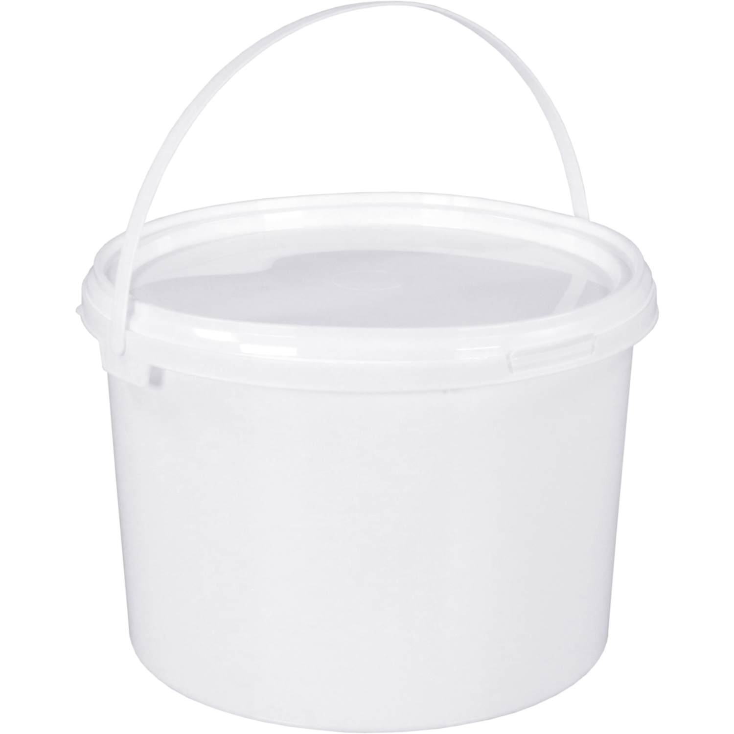 Klika -  Emmer | PP | 136mm | ∅200mm | rond | 2.5l | wit | 30 stuks