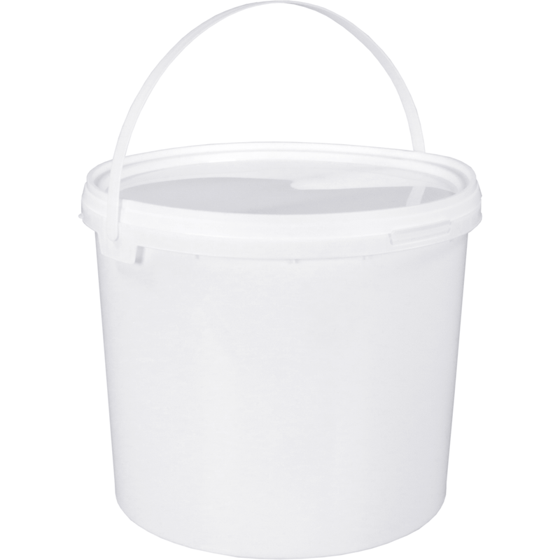 Klika -  Emmer | PP | 187mm | ∅225mm | rond | 5l | wit | 30 stuks