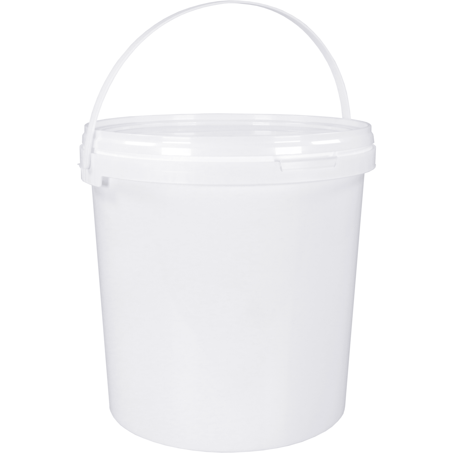 Paardekooper - Bucket | PP | 263mm | ∅270mm | round | 10l | white | 30 pieces