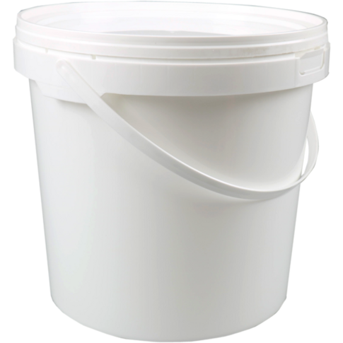 Klika - Emmer | PP | Round | 10L | Blanc | 30 pièces