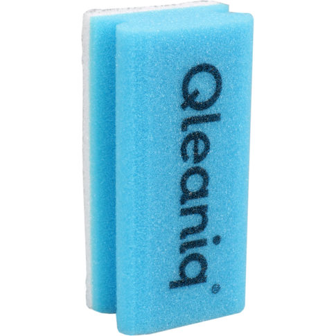 Éponge abrasive Qleaniq® | bleu | 10 morceaux