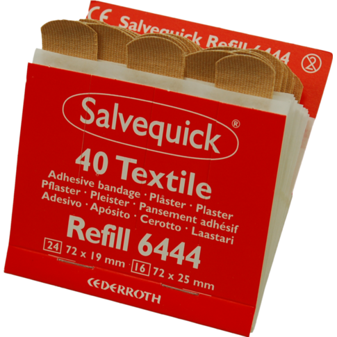 Pansements Salvequick recharge textile 6444