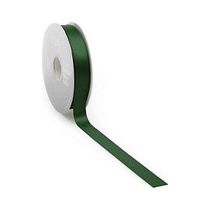 Satijnlint PREMIUM Double face 16mm x 25 meter antique green