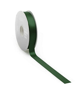 Satijnlint PREMIUM Double face 16mm x 25 meter antique green