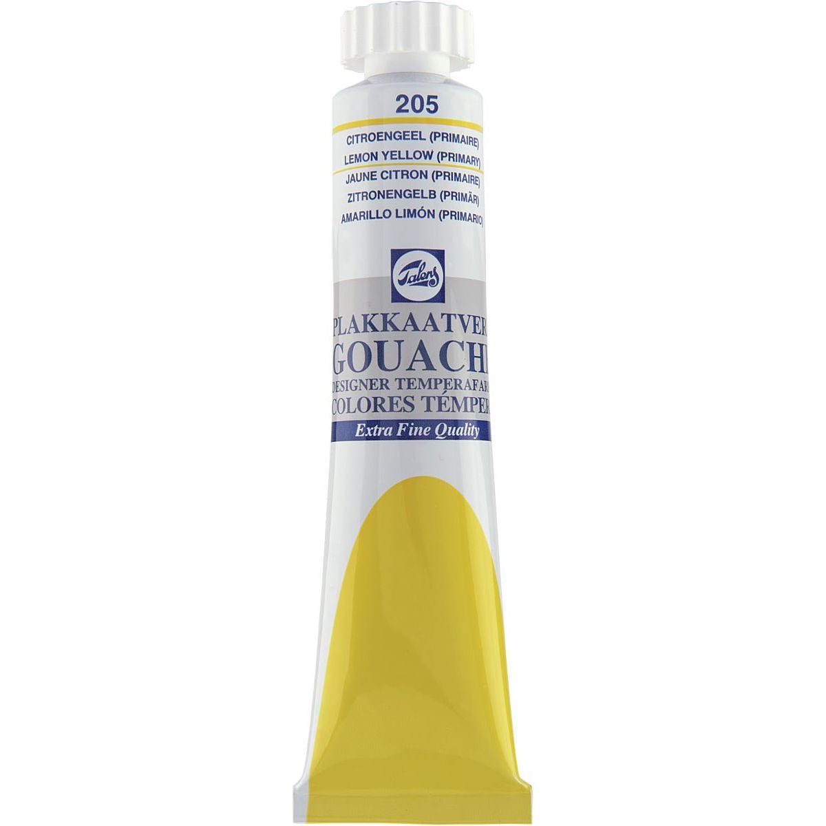 TALENS - peinture ordinaire extra joli tube de 20 ml, jaune citron