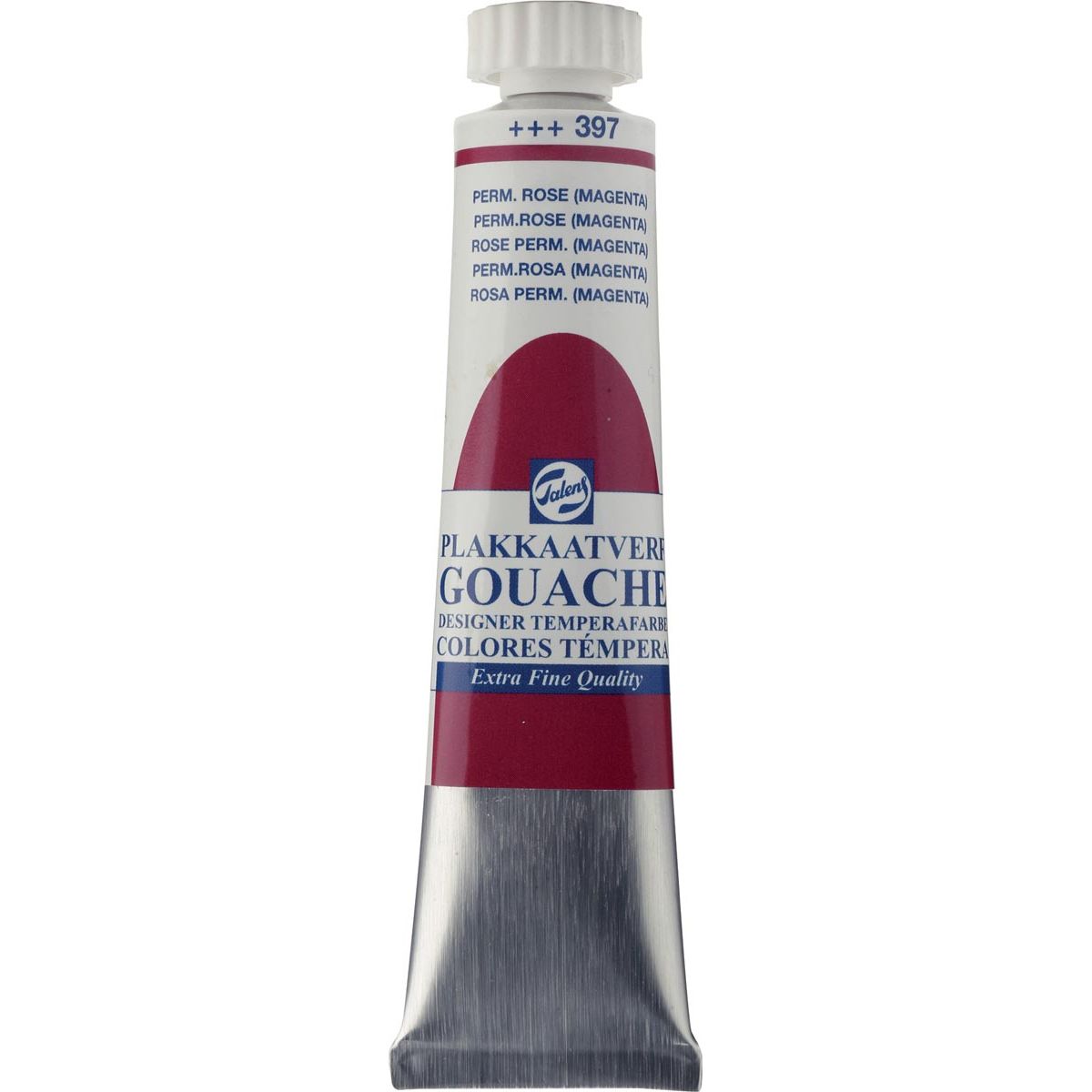 Talens -  plakkaatverf Extra Fijn tube van 20 ml, permanent roze (magenta)