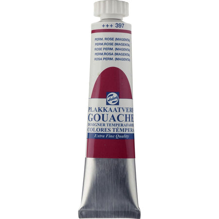 Talens -  plakkaatverf Extra Fijn tube van 20 ml, permanent roze (magenta)