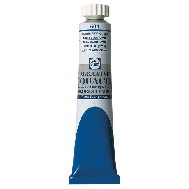 TALENS - peinture ordinaire extra joli tube de 20 ml, bleu clair (cyan)