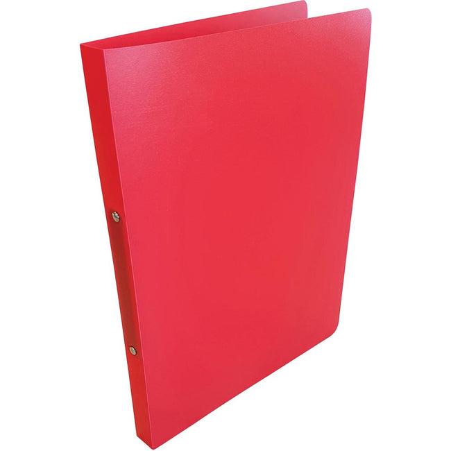 Alpha - raccoglitore ad anelli, per piedi A4, in PP, 2 anelli da 16 mm, rosso