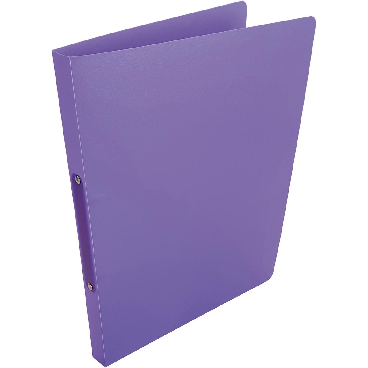 Alpha -   ringmap, voor ft A4, uit PP, 2 ringen van 16 mm, paars