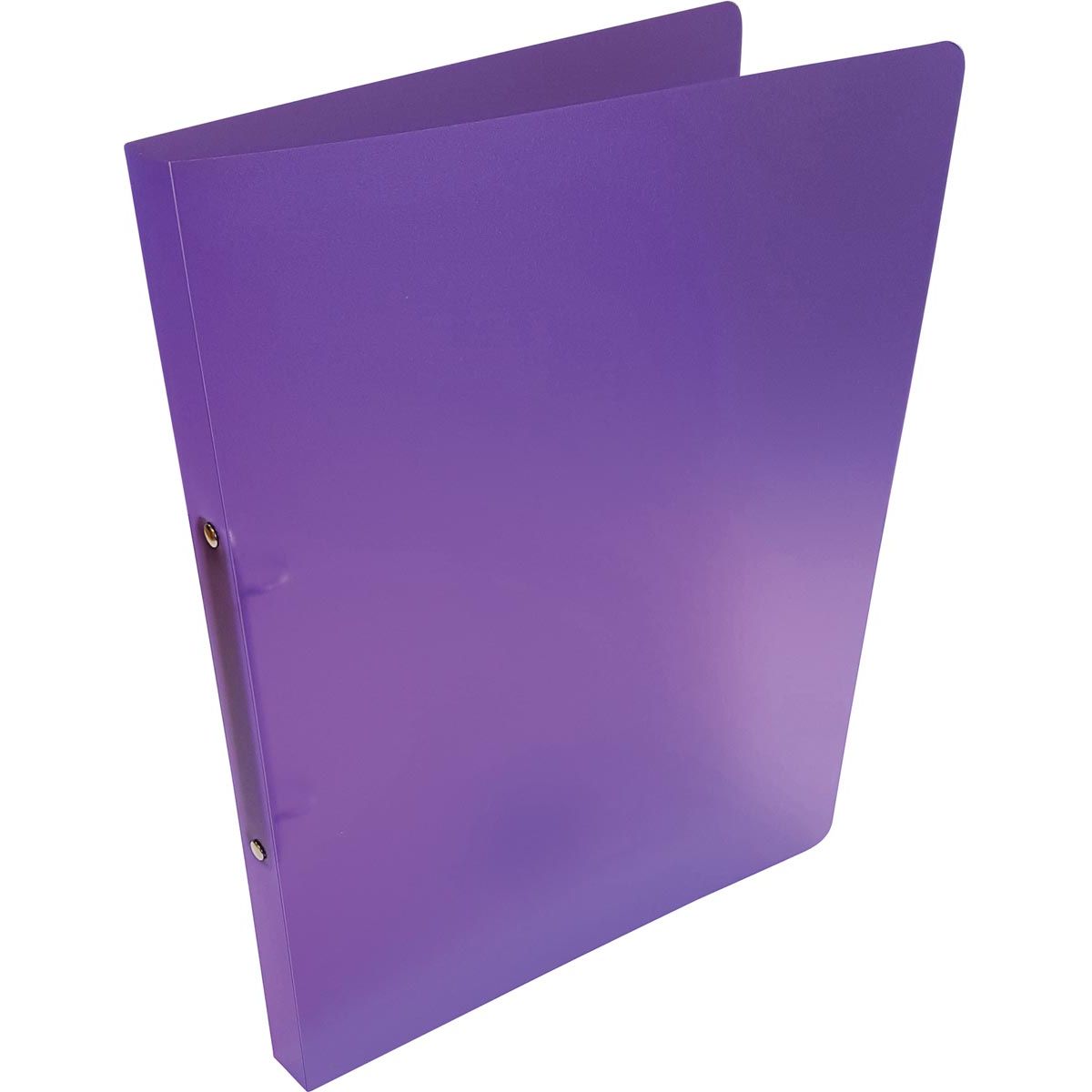 Alpha - carpeta de anillas, para pies A4, de PP, 2 anillas de 16 mm, violeta transparente