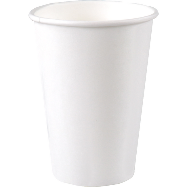 Klika -  Koffiebeker | Karton + PE | 180ml | 7.5oz | Ø70.3mm | wit | 2500 stuks