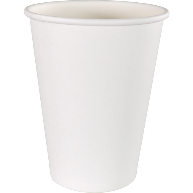 Klika - roll Coffee cup cardboard 400cc WHITE 50 pieces | 20 pieces
