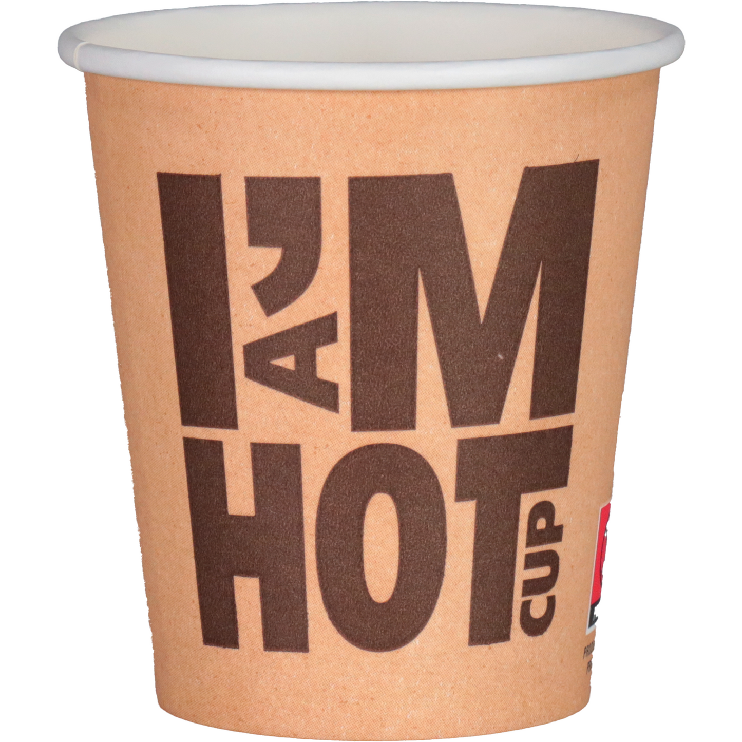 Depa -  | Koffiebeker | I´M a HOT cup | Karton + PE | 180ml | 7oz | Ø73mm | 1000 stuks