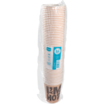 Depa - | Koffiebeker | I´M a HOT cup | Karton + PE | 250ml | 8oz | 92mm | bruin | 1000 stuks