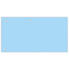 OFFICE products -   verdeelstroken, 240 x 105 mm, pak van 100 stuks, blauw