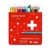 Caran d'ache -  Kleurpotl caran d ache swisscolor aquarel 18st ass
