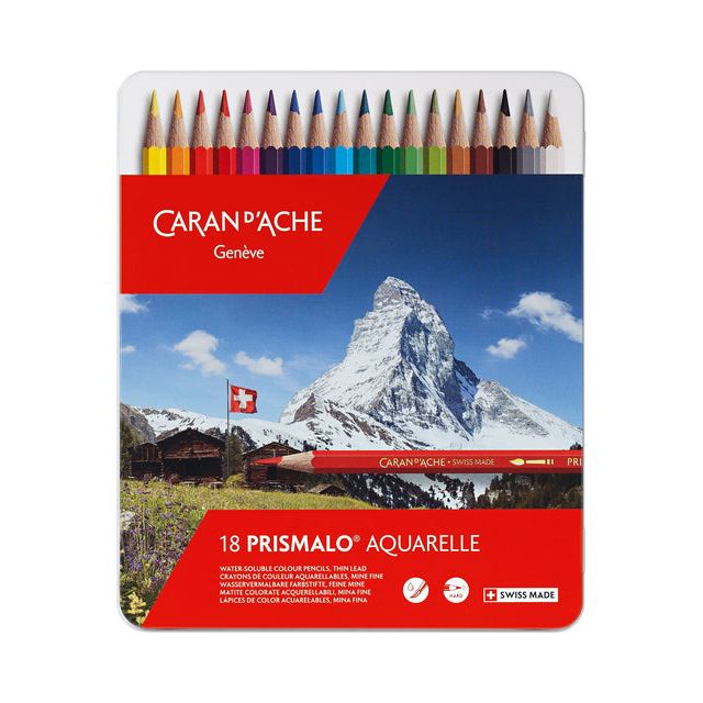 Caran D'Che - Couleur crayon Caran d'Ache Lo | Box a 18 pièces