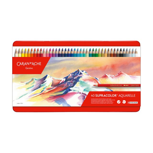 Caran D'Che - Crayon de couleur Caran d'Arit Supracolor | Box a 40 pièces