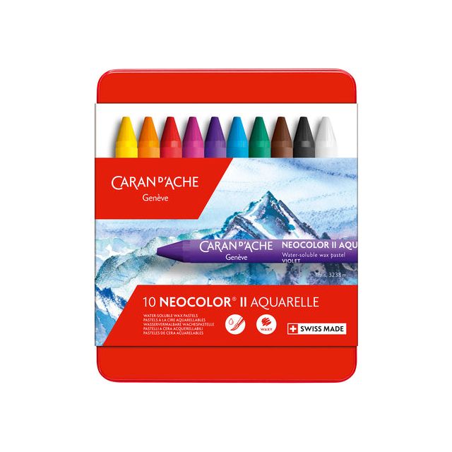 Caran D'Che - Waskrijt Caran d'Ache Neocolor II ASS | Box a 10 pièces