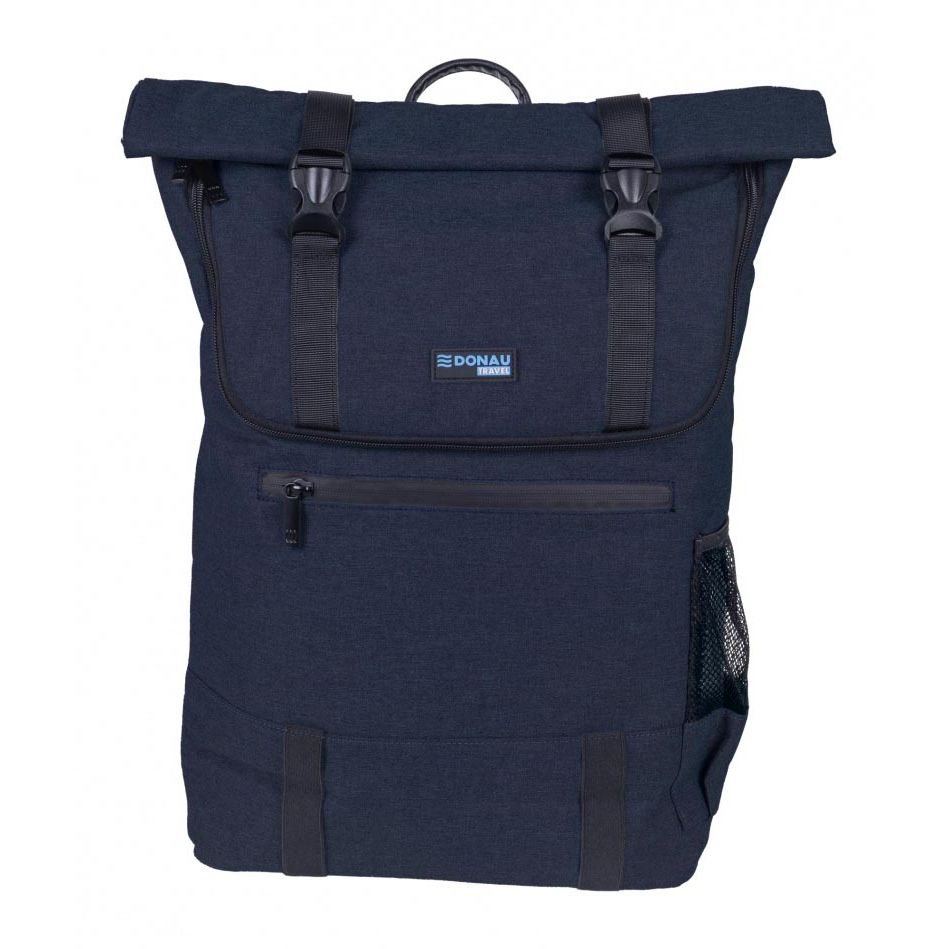 DONAU TRAVEL - zaino London, 18 l, 15,6 pollici, blu navy