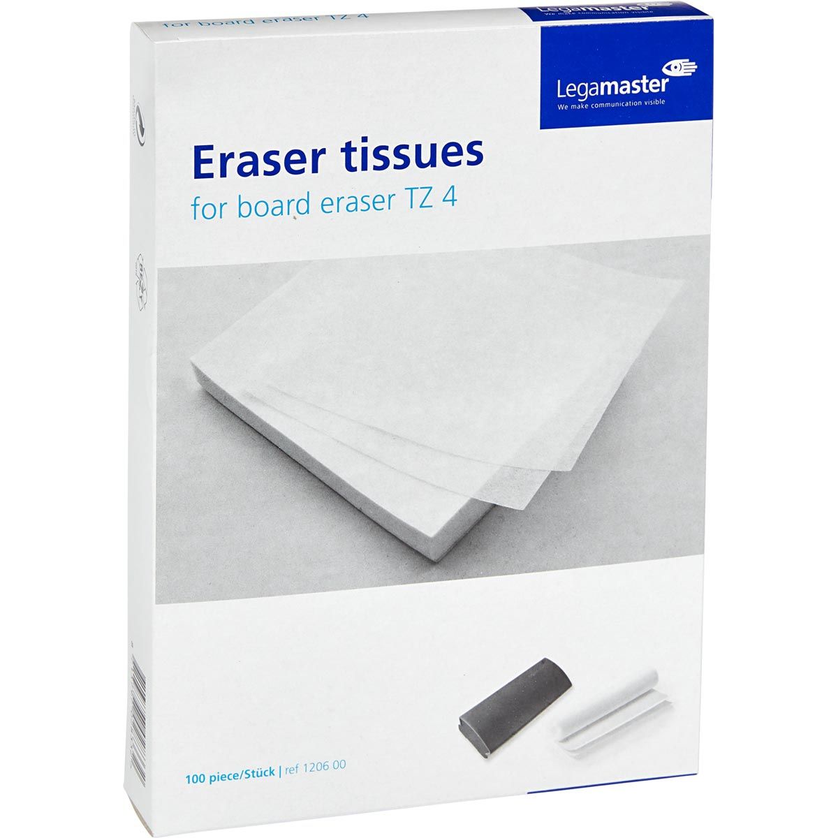 Legamaster - refill for plate eraser, pack of 100 pieces