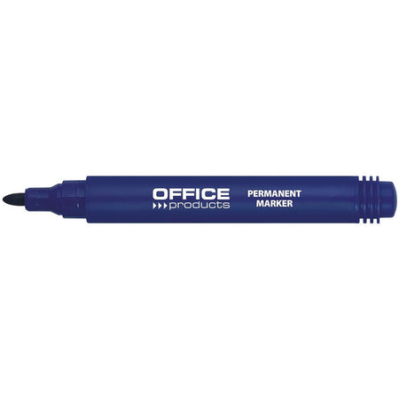 OFFICE products -   permanent marker 1-3 mm, rond, blauw