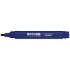 Office Products -   permanent marker 1-3 mm, rond, blauw