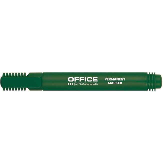 Office Products -   permanent marker 1-3 mm, rond, groen