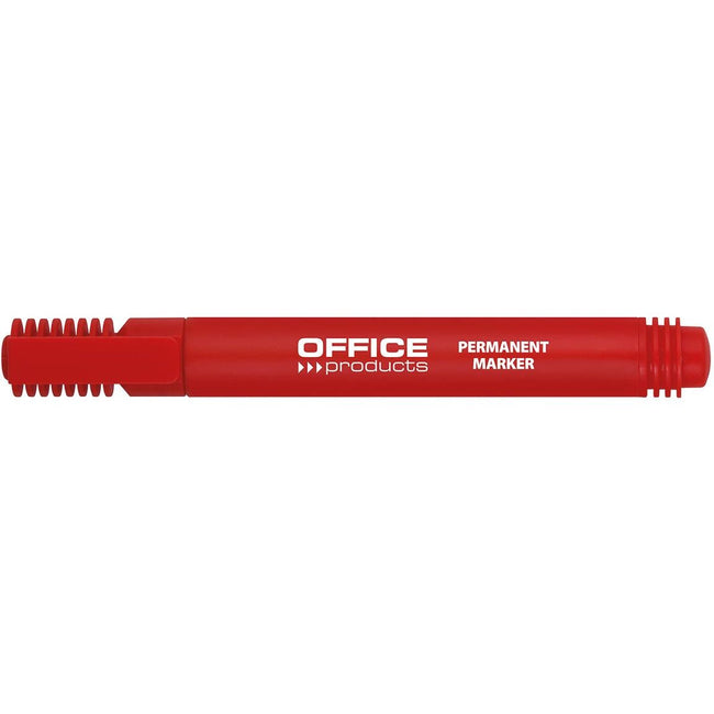 Prodotti per ufficio - pennarello indelebile 1-3 mm, rotondo, rosso
