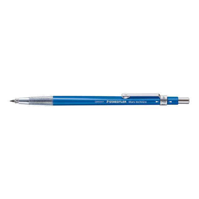 Staedtler - vulpotlood Technico, blauwe houder