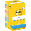 Post-it - Énergétique, 100 feuilles, pi 76 x 76 mm, 8 + 4 GRATUITS