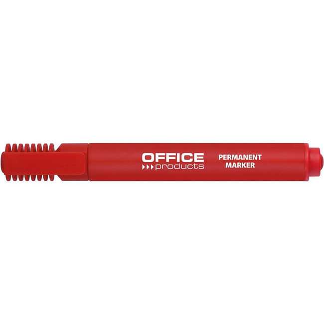 Office Products - permanent marker 1-5 mm, chisel point, red